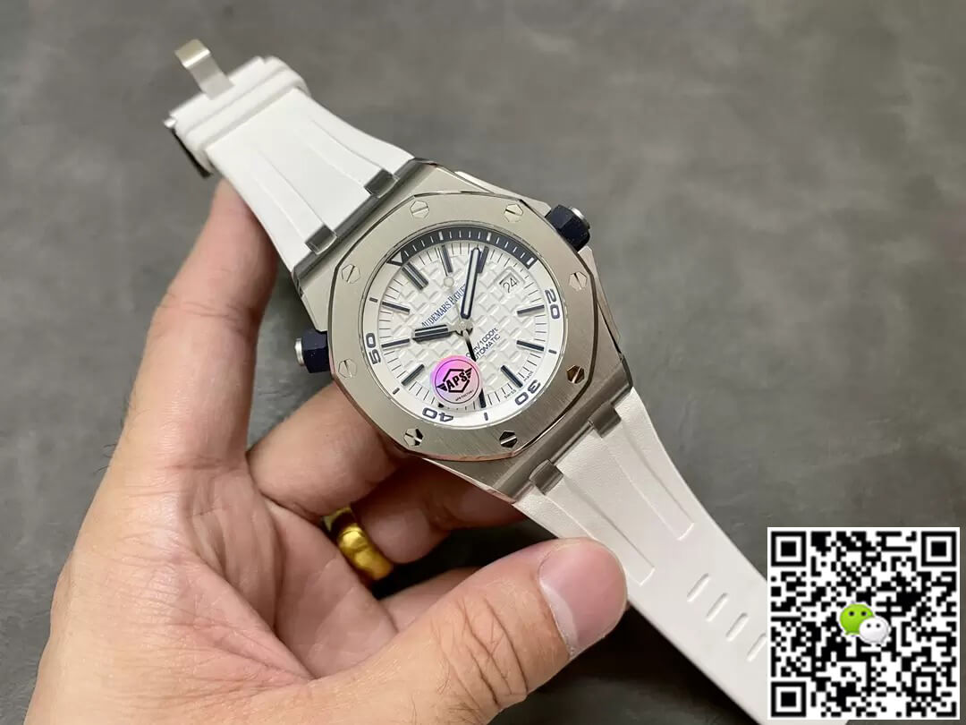 Audemars Piguet Royal Oak Offshore 15710ST.OO.A010CA.01 APS Factory White Dial