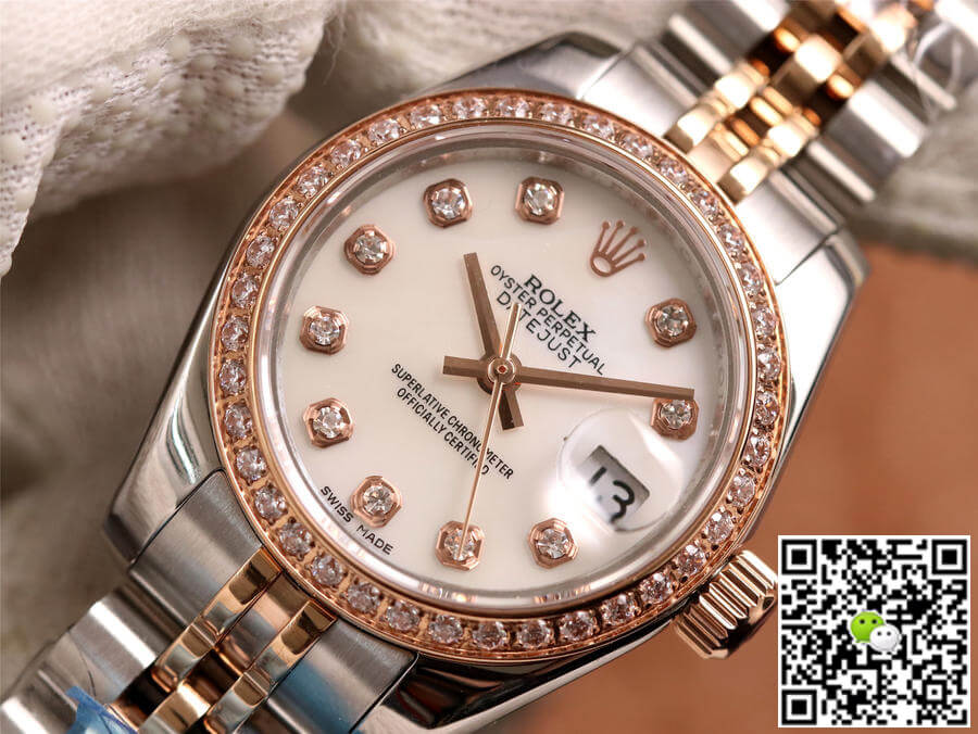 Rolex Datejust 28MM BP Factory White Dial