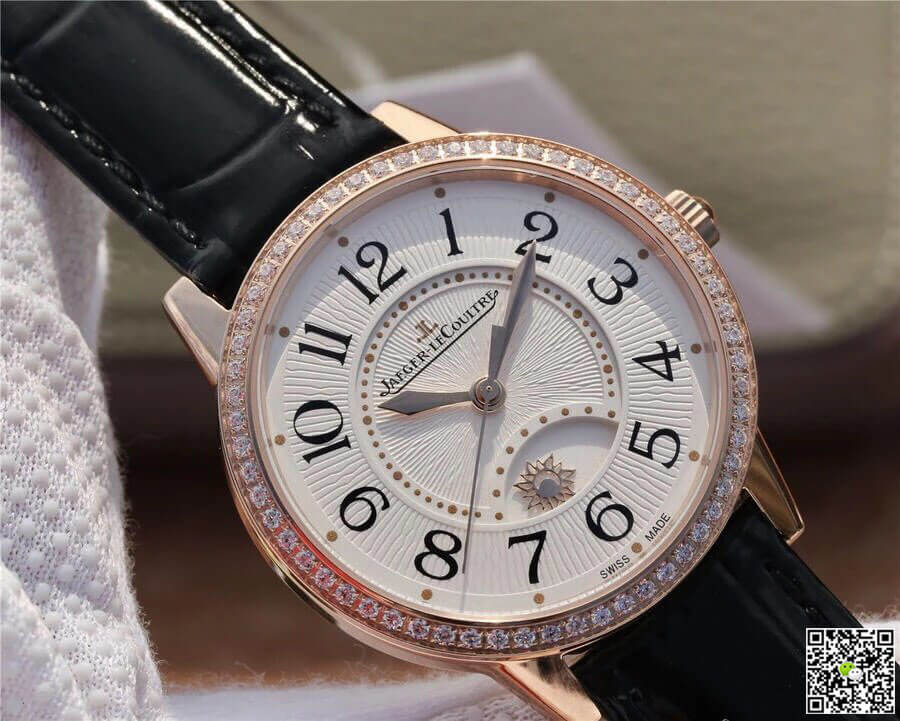 Jaeger LeCoultre Rendez Vous 3442430 ZF Factory Rose Gold Silver Dial