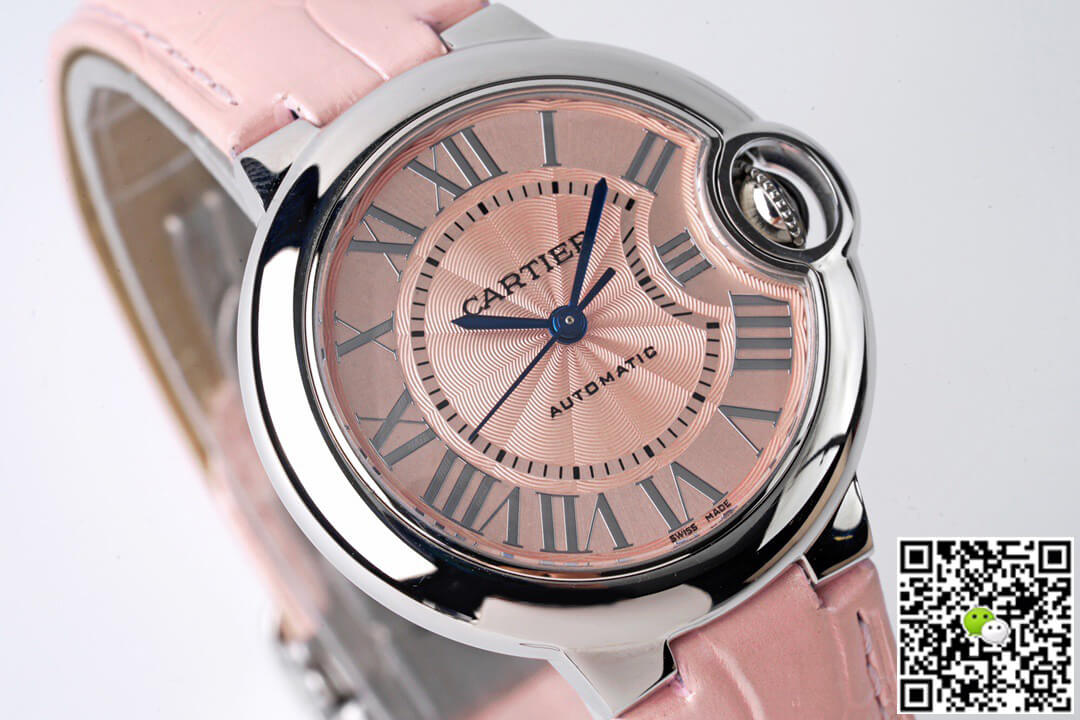 Ballon Bleu De Cartier WSBB0002 33MM AF Factory Pink Dial