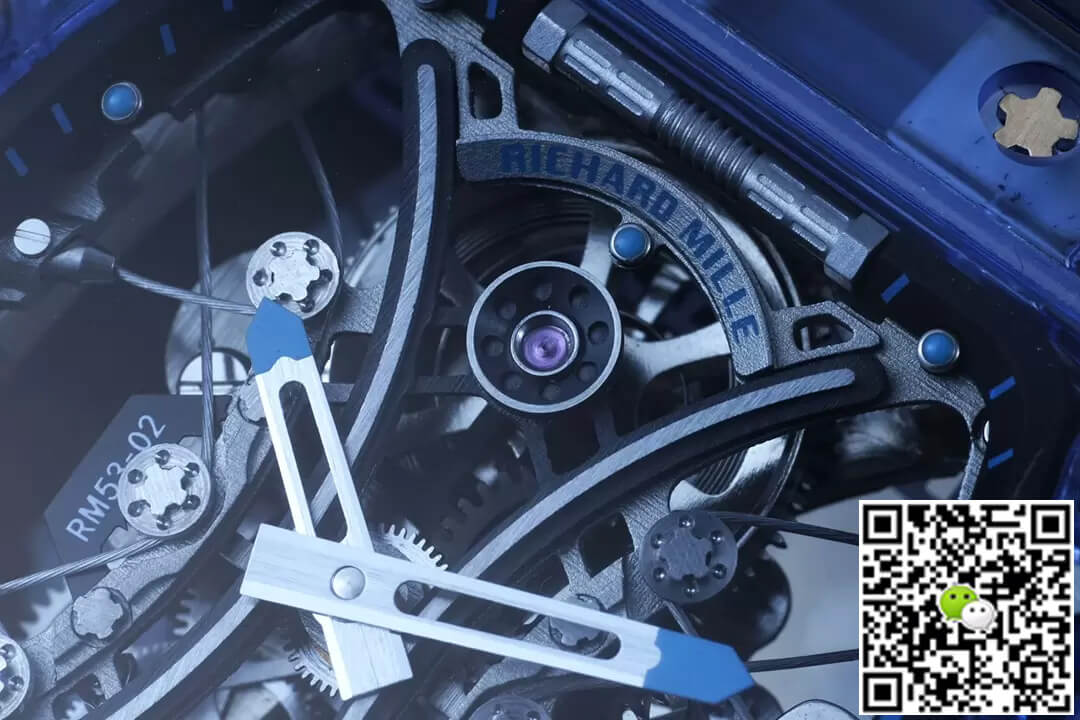 Richard Mille RM053-02 Tourbillon RM Factory Blue Skeleton Dial
