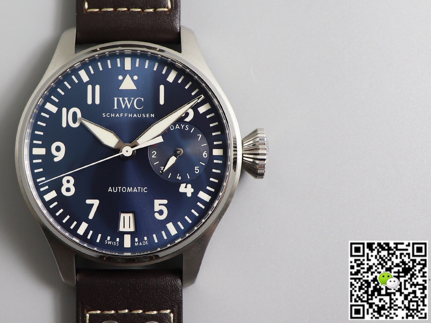 IWC Pilot IW501002 ZF Factory Stainless Steel Case