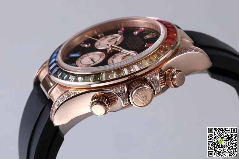 Rolex Daytona 116595RBOW BL Factory Rose Gold