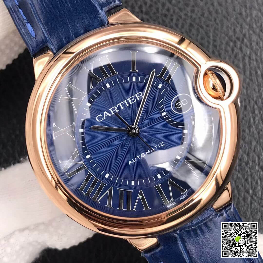 Ballon Bleu De Cartier 42MM WGBB0036 V6 Factory Blue Dial