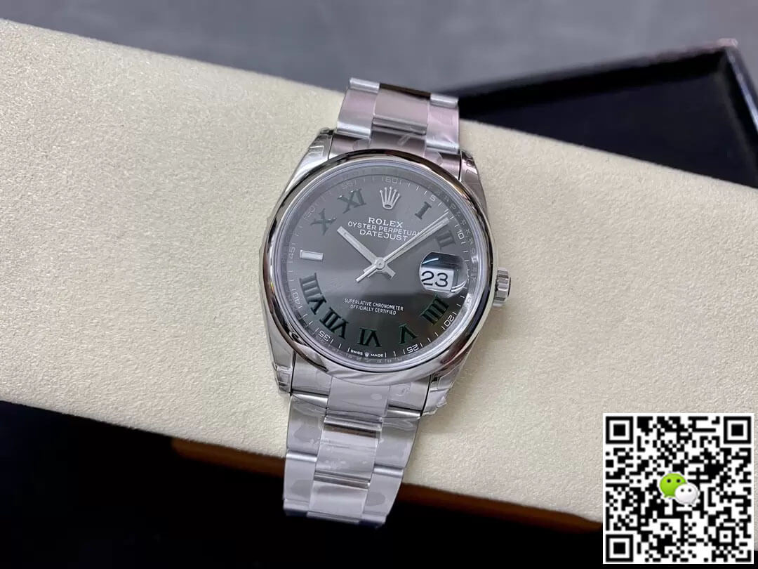 Rolex Datejust M126200-0018 36MM VS Factory Gray Dial
