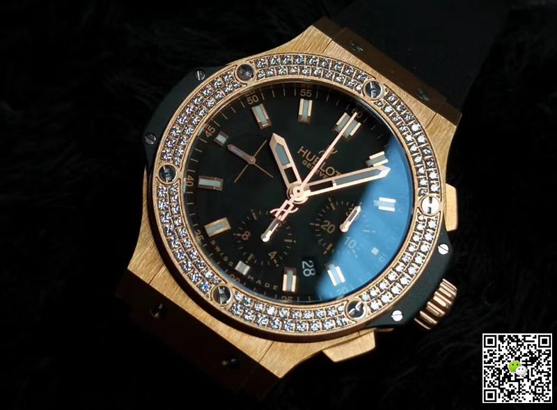 Hublot Big Bang 301.PX.1180.RX.1104 V6 Factory Rose Gold Diamond