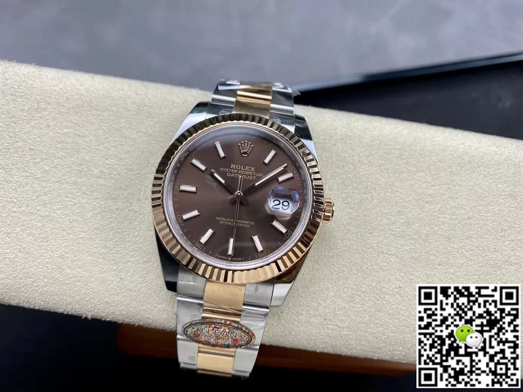 Rolex Datejust 41MM M126331-0001 Clean Factory Chocolate Dial