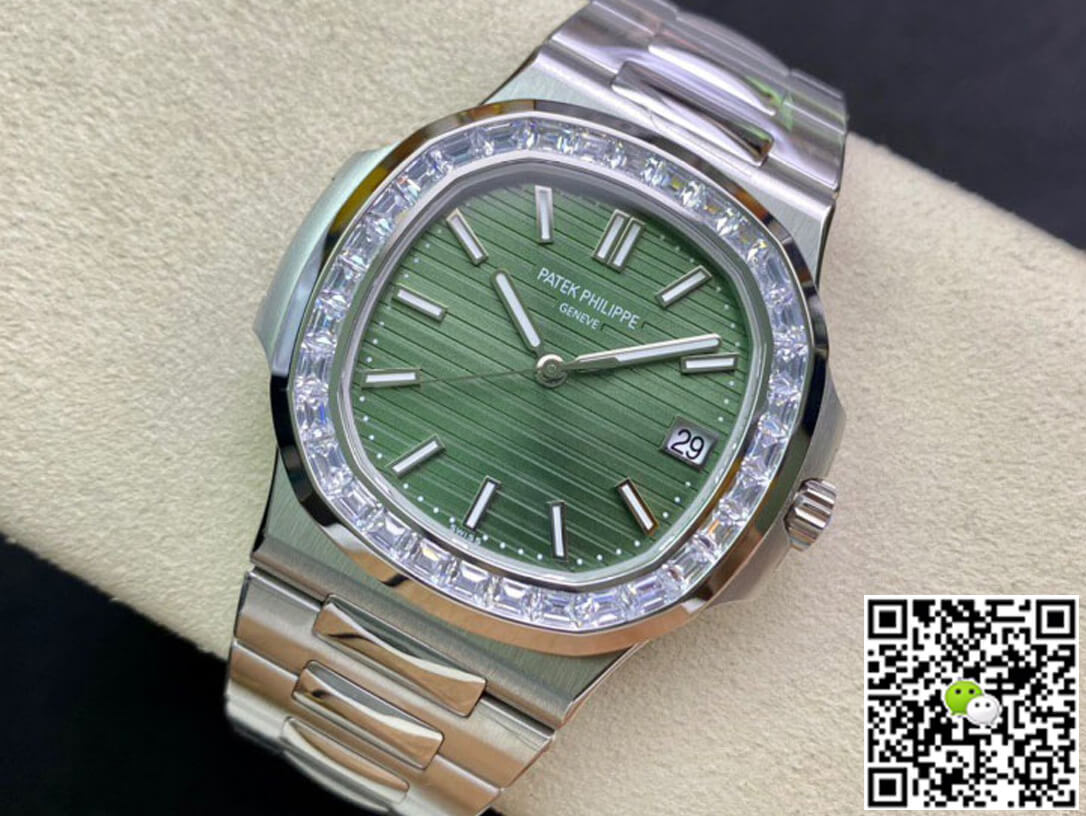 Patek Philippe Nautilus 5711/1300A-001 3K Factory Diamond-set Bezel