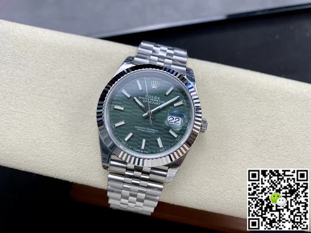 Rolex Datejust M126334-0030 41MM VS Factory Green Dial