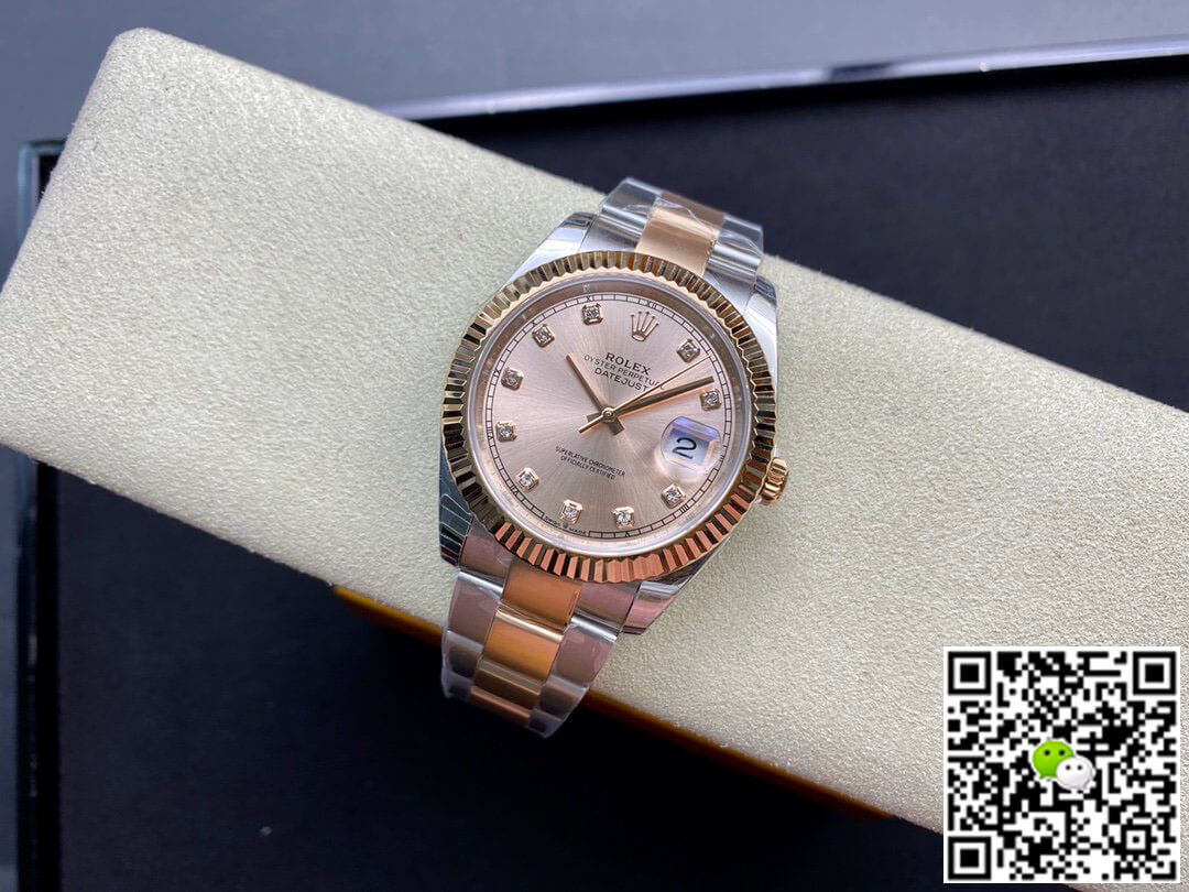 Rolex Datejust M126331-0007 41MM EW Factory V3 Rose Gold