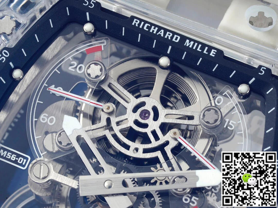 Richard Mille RM 56-01 Tourbillon RM Factory Transparent Skeleton Dial