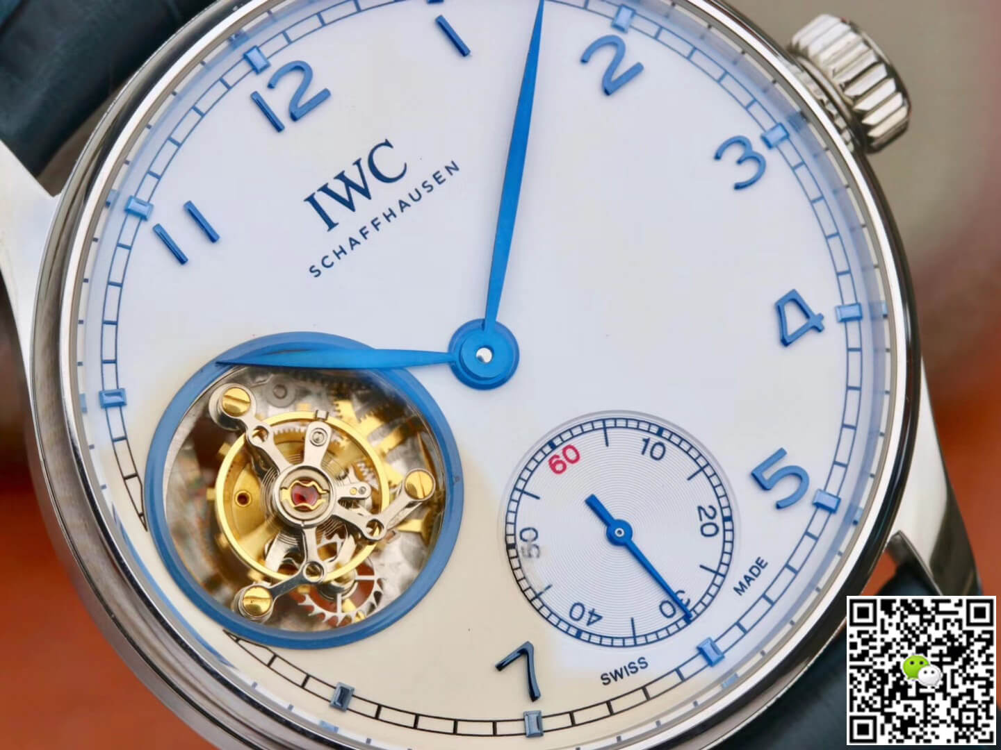 IWC Portuguese Tourbillon ZF Factory Stainless Steel White Dial