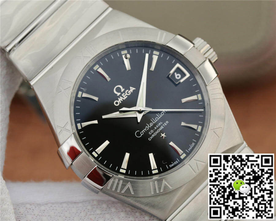 Omega Constellation 123.10.38.21.01.001 VS Factory Black Dial