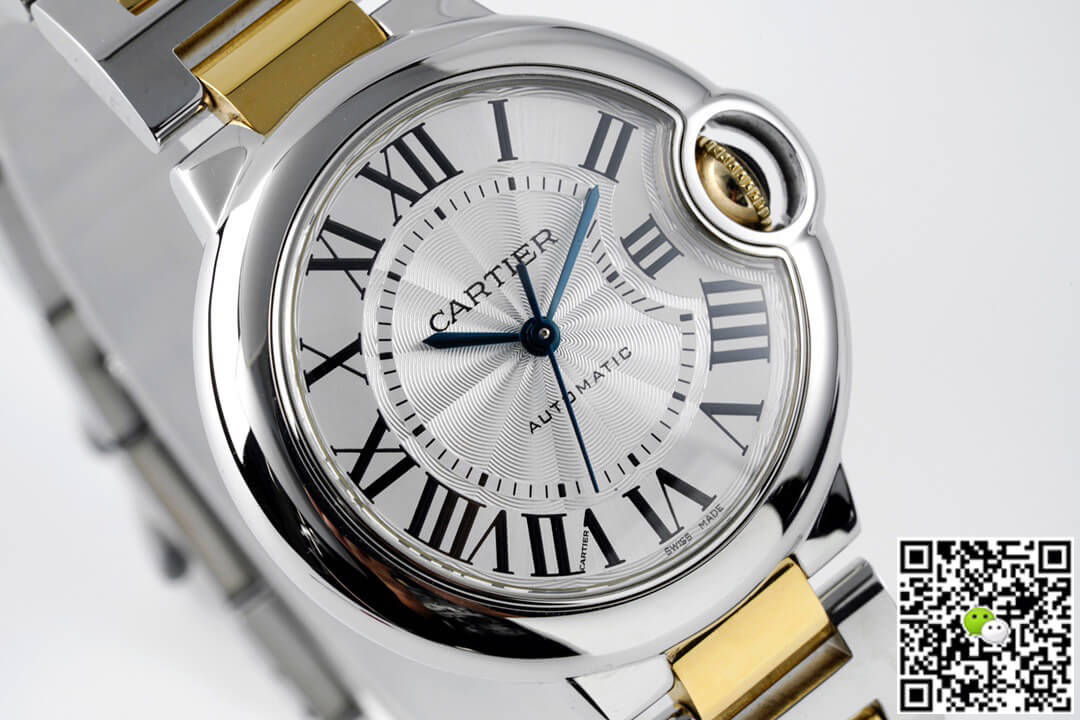 Ballon Bleu De Cartier W2BB0002 33MM AF Factory White Dial
