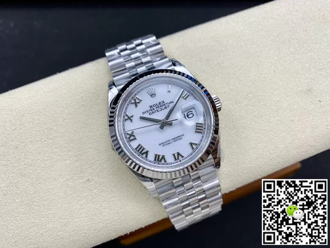 Rolex Datejust M126234-0025 36MM VS Factory White Dial