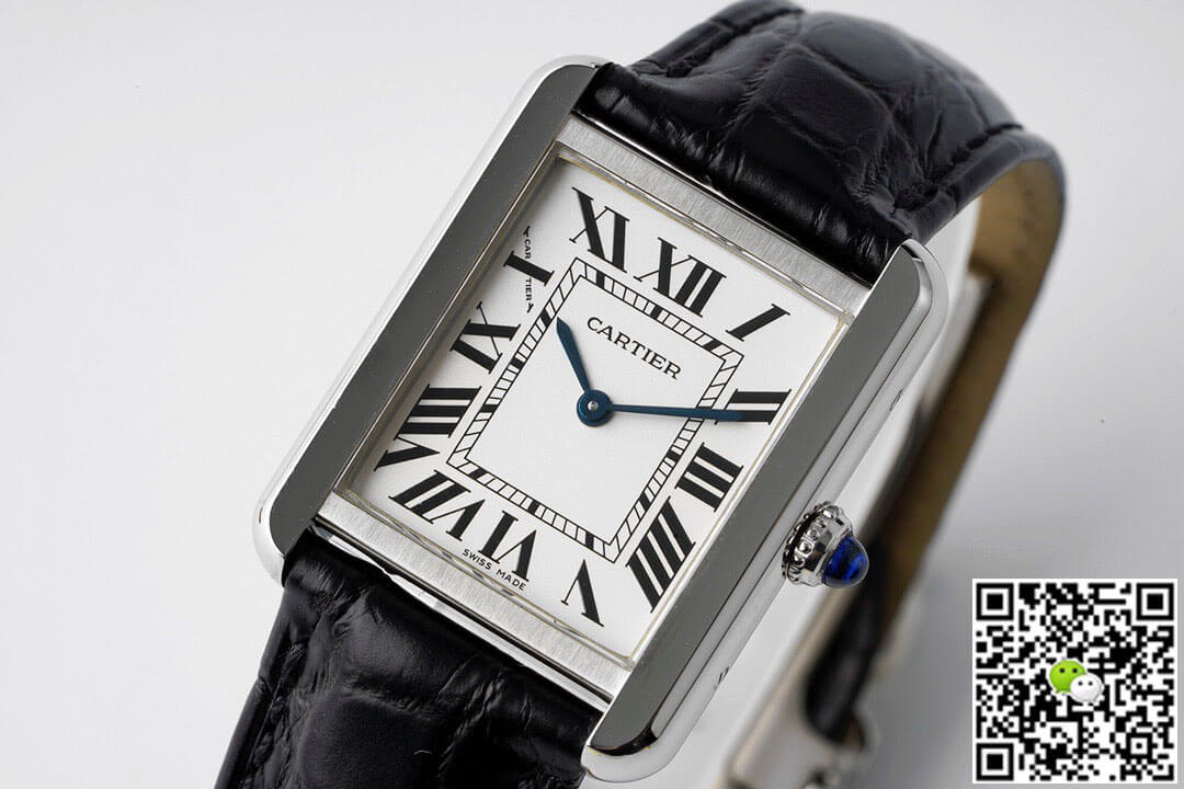 Cartier Tank Quartz WSTA0030 AF Factory Leather Strap