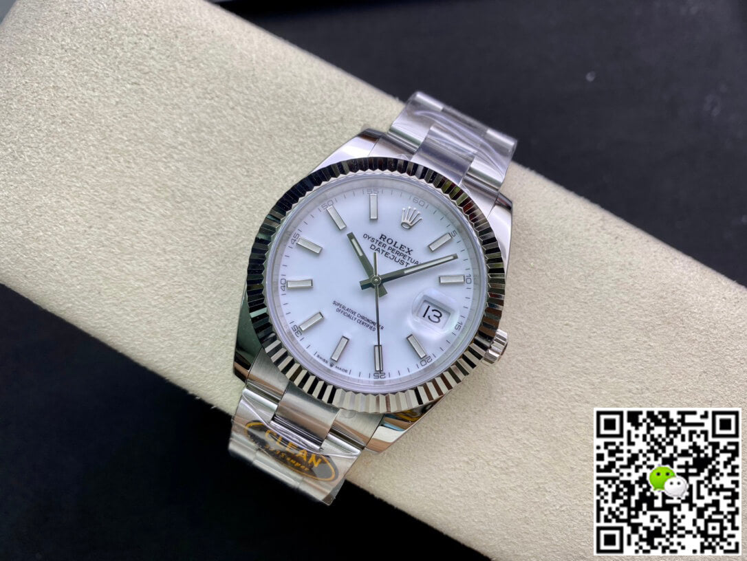 Rolex Datejust M126334-0009 Clean Factory White Dial