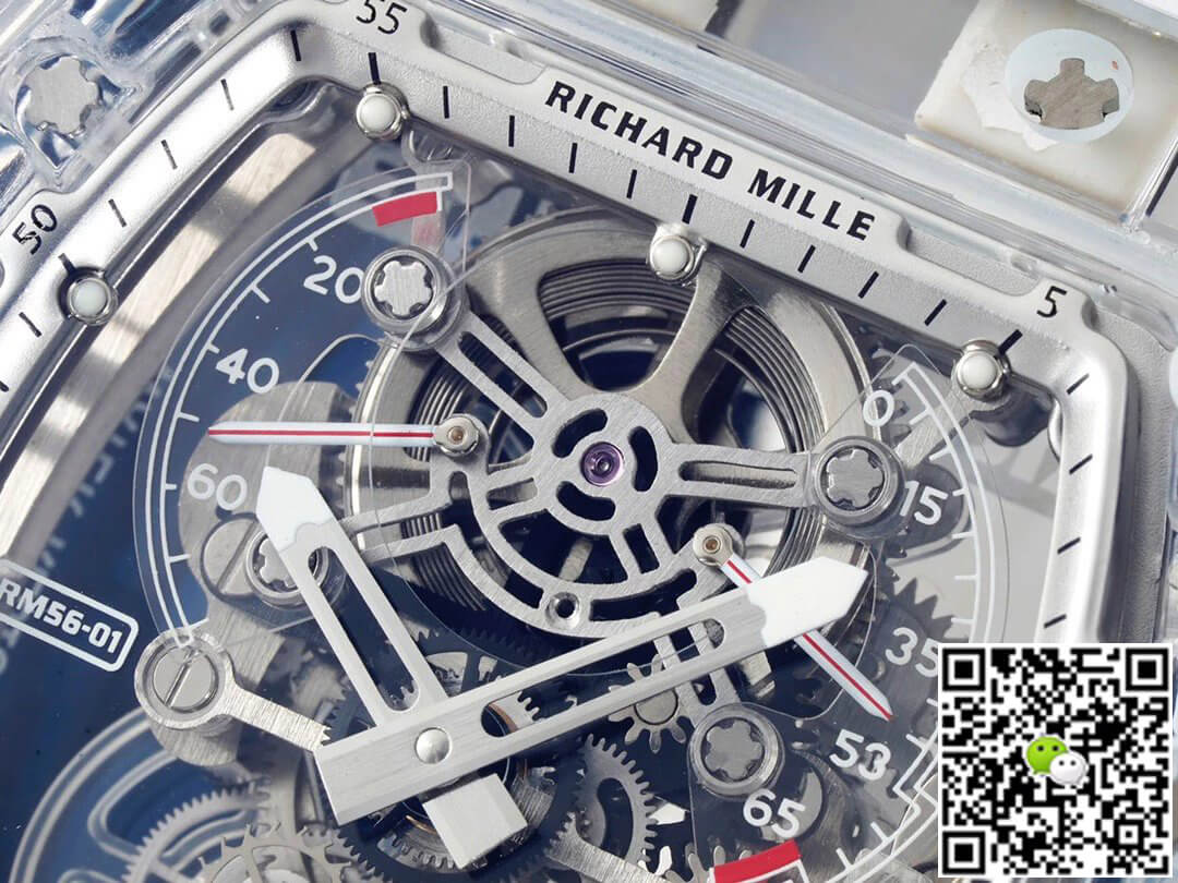 Richard Mille RM 56-01 Tourbillon RM Factory White Rubber Strap