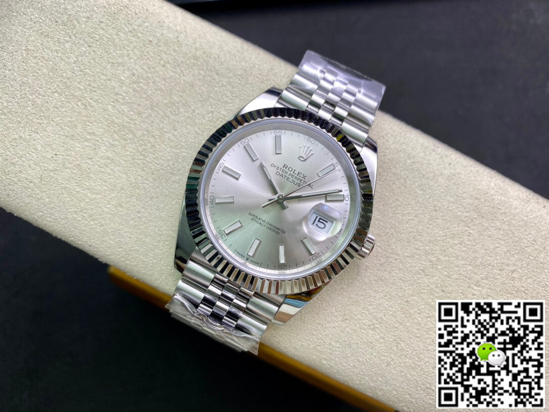 Rolex Datejust M126334-0004 Clean Factory Silver Dial