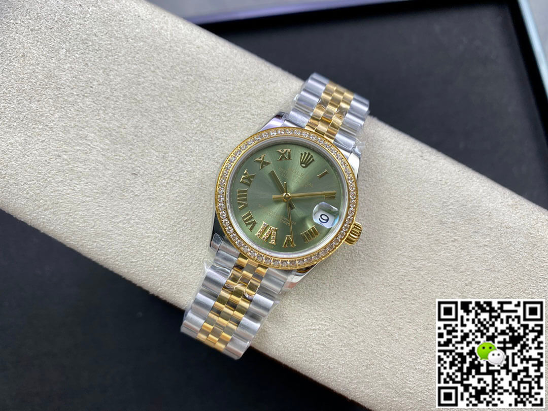 Rolex Datejust M278383RBR-0016 31MM EW Factory Yellow Gold