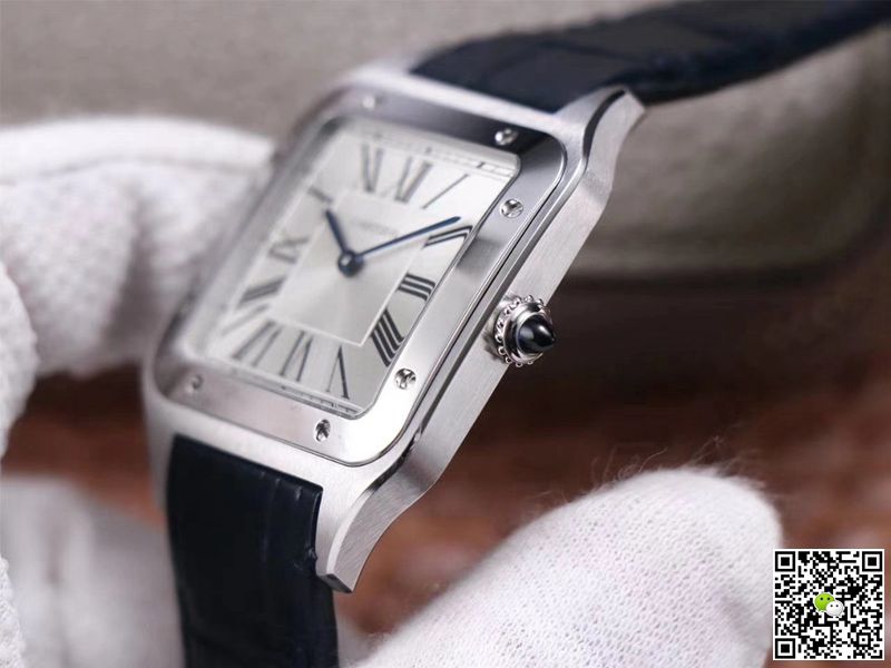 Cartier Santos Dumont WSSA0032 F1 Factory Silver Dial