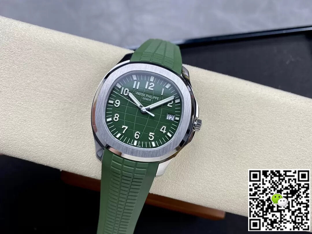 Patek Philippe Aquanaut 5168G-010 3K Factory V2 Upgraded Version Green Strap
