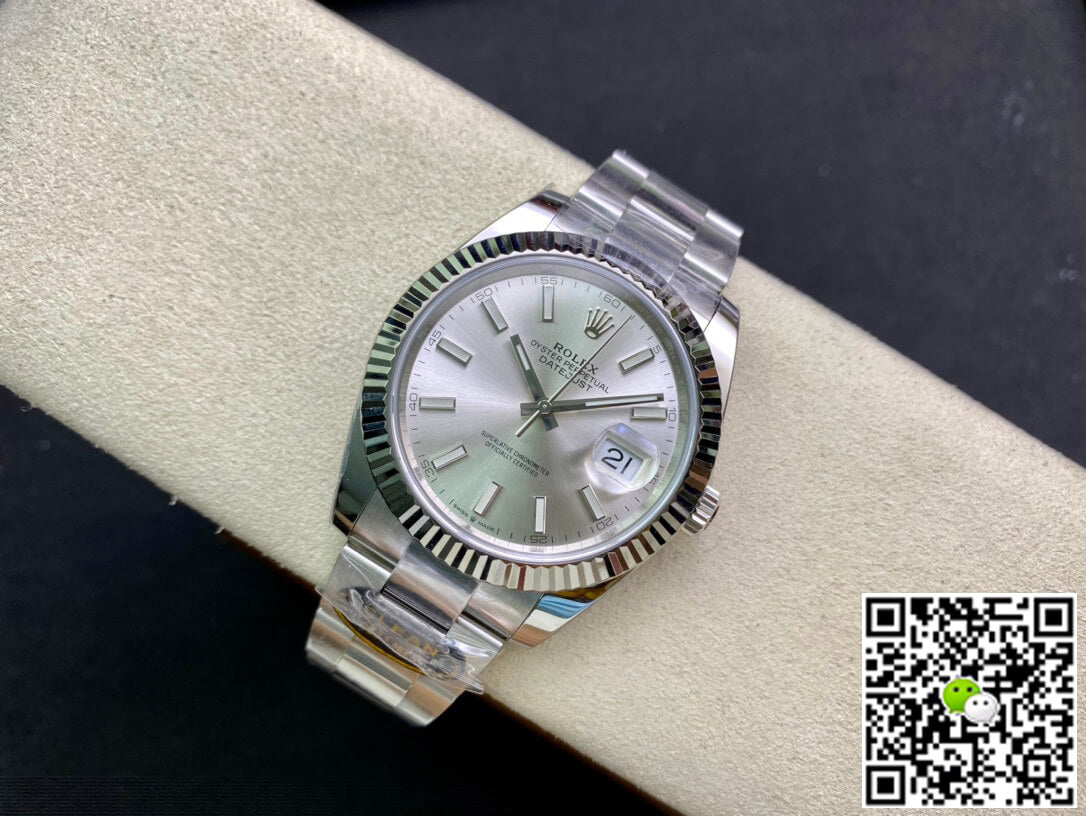 Rolex Datejust M126334-0003 Clean Factory Silver Dial