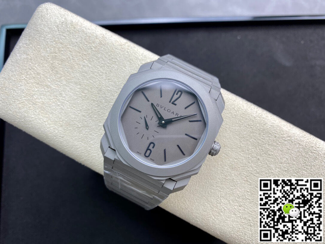 Bvlgari Octo Finissimo 102713 BGO40C14TTXTAUTO BV Factory Gray Dial