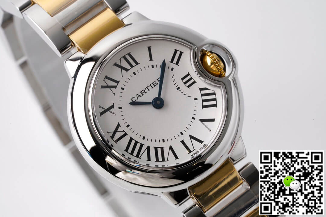 Ballon Bleu De Cartier 28MM W69007Z3 AF Factory Yellow Gold