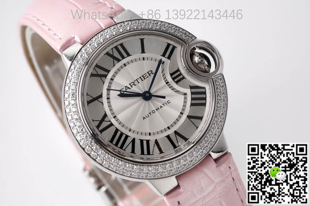 Ballon Bleu De Cartier 33MM WE902067 AF Factory Diamond-set Bezel