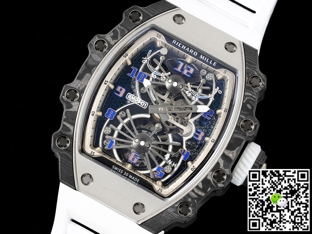 Richard Mille RM21-01 RM Factory Tourbillon Carbon Fiber Bezel