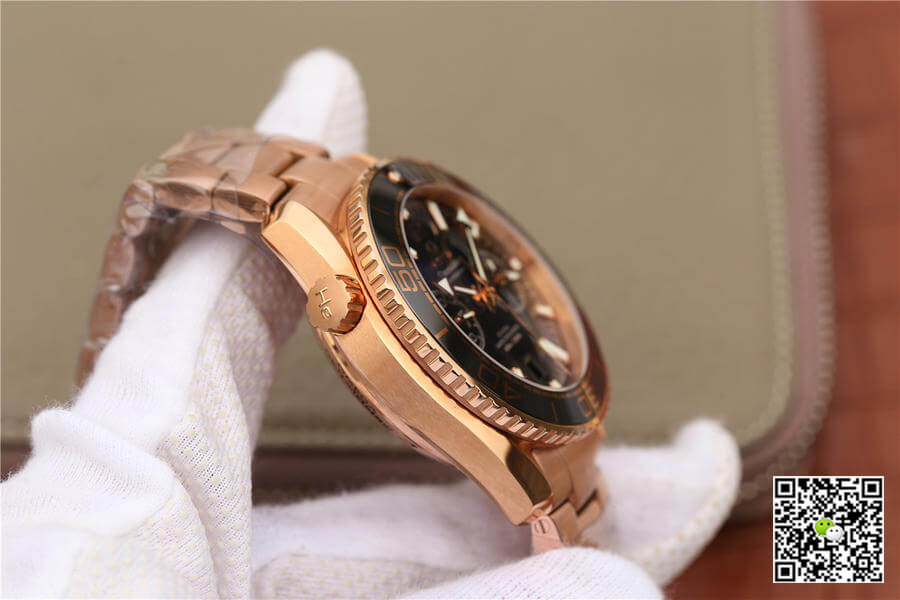 Omega Seamaster Ocean Universe Timing 232.63.46 OM Factory Black Dial