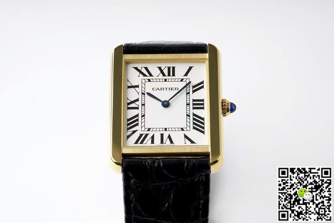 Cartier Tank Quartz W5200004 AF Factory White Dial
