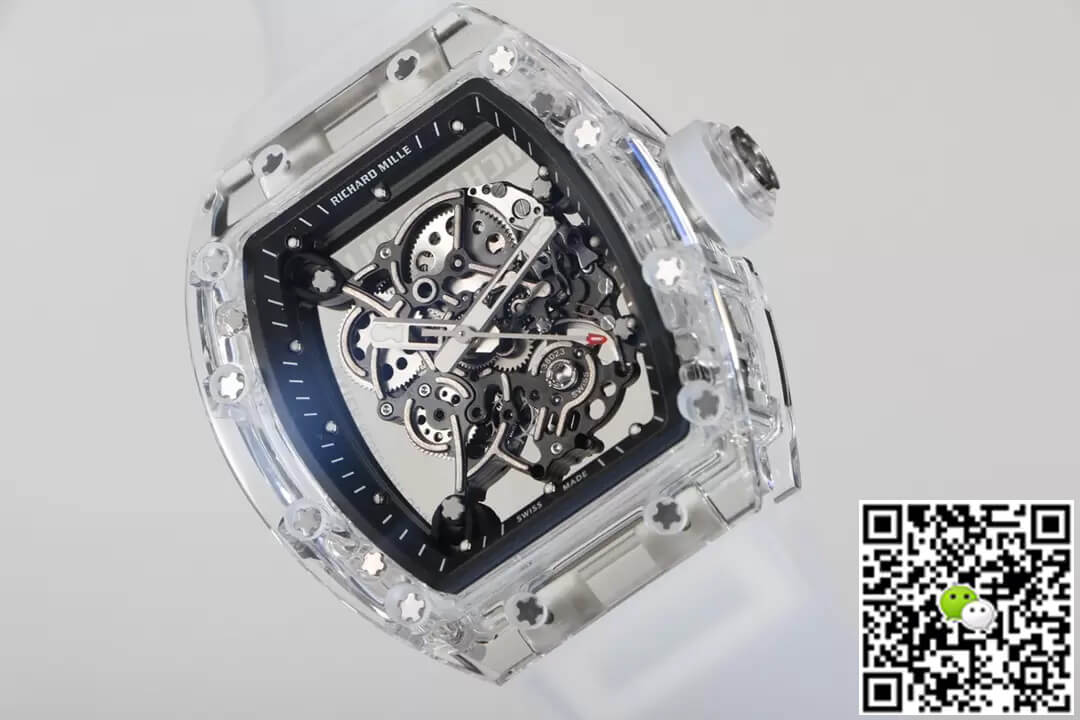 Richard Mille RM055 RM Factory Transparent Skeleton Dial