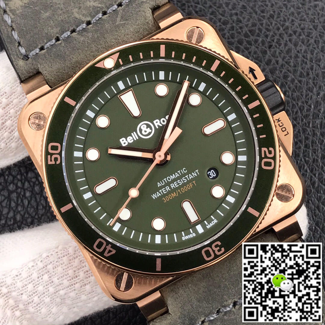 Bell & Ross BR0392-D-G-BR/SCA Bronze Case