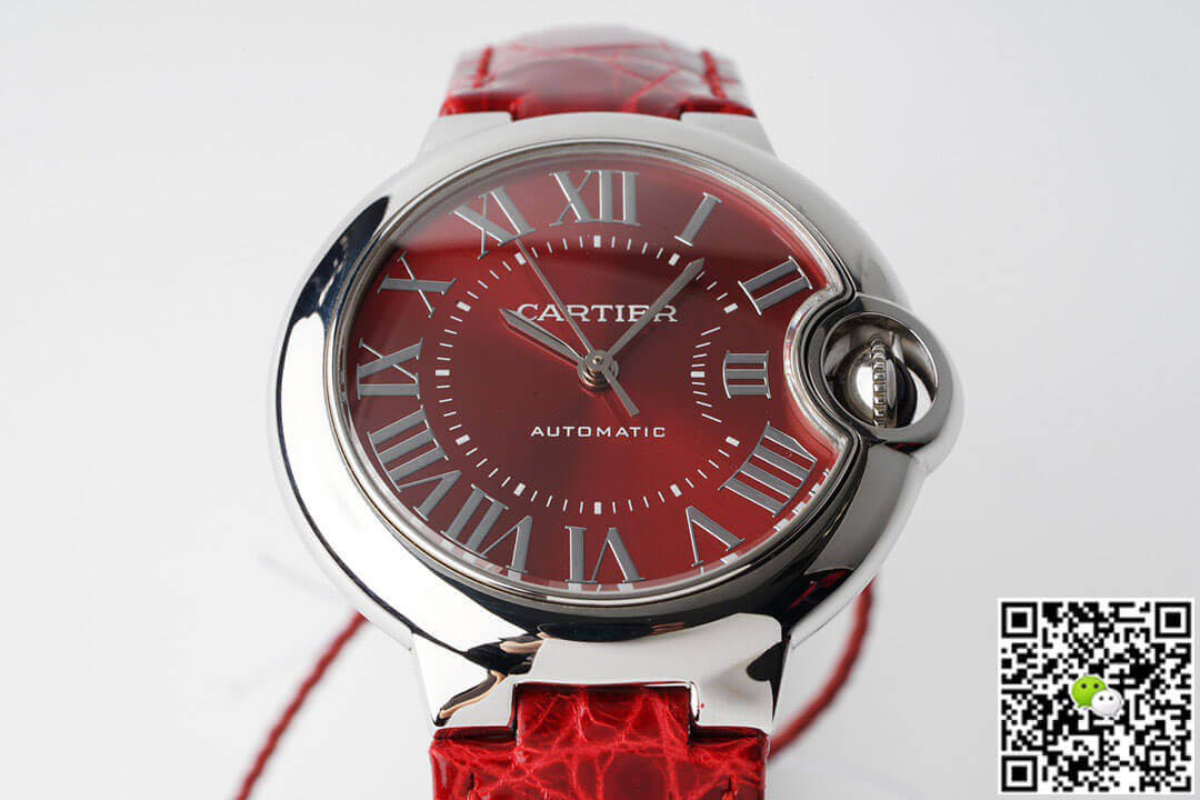 Ballon Bleu De Cartier WSBB0022 33MM AF Factory Red Strap