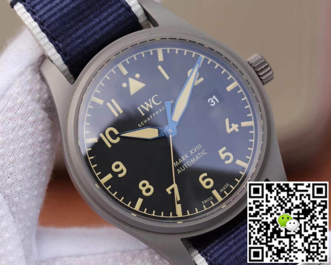 IWC Pilot IW327006 M+ Factory Black Dial