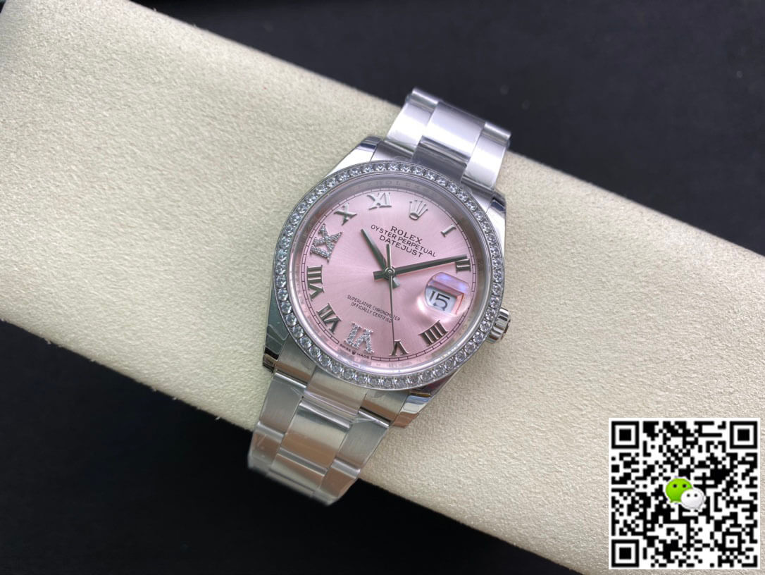 Rolex Datejust M126284RBR-0024 EW Factory Diamond-set Dial