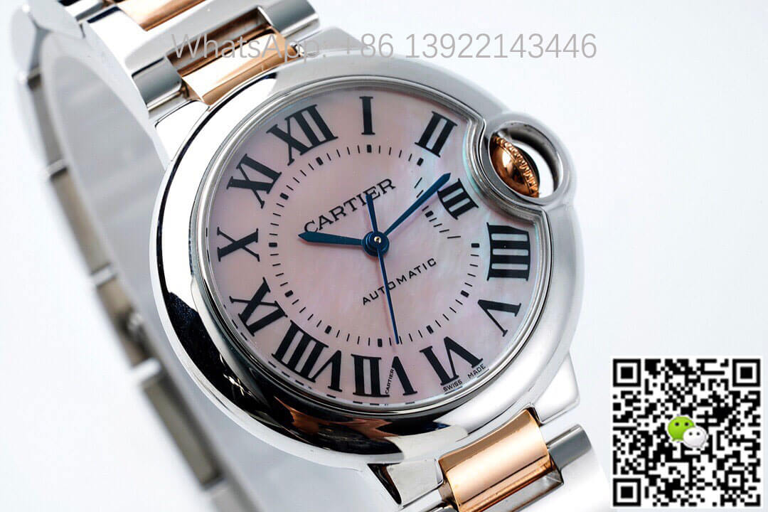 Ballon Bleu De Cartier W6920070 AF Factory Pink Mother-Of-Pearl Dial