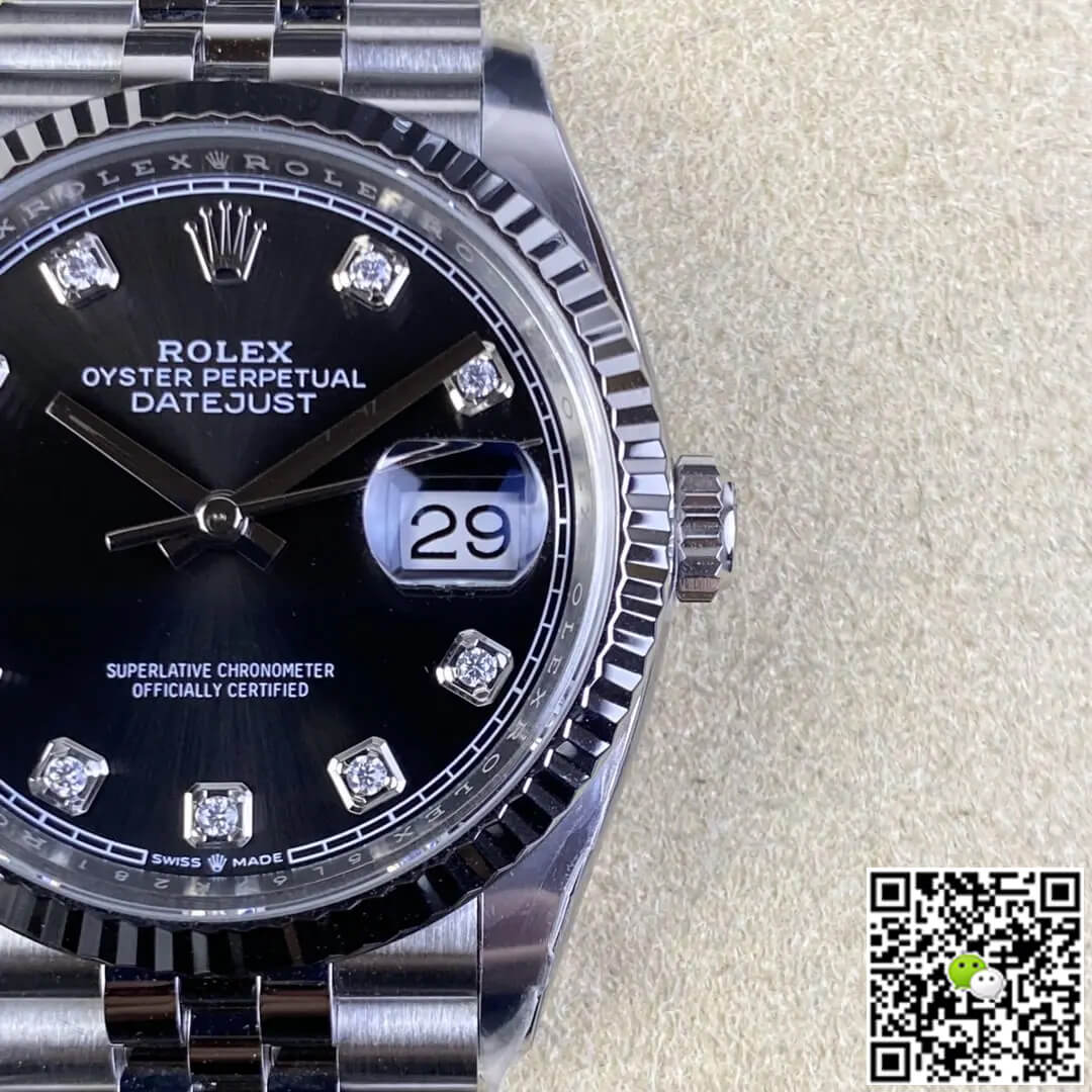 Rolex Datejust M126234-0027 36MM Clean Factory Diamond Dial