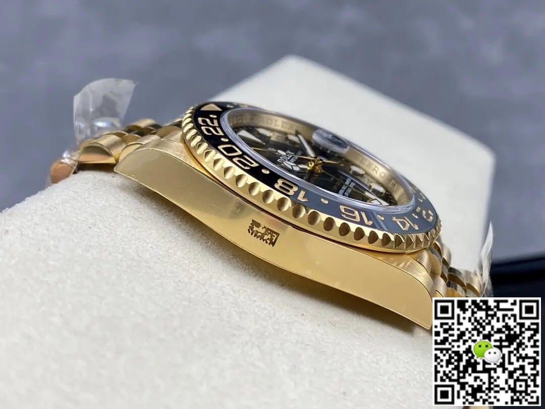 Rolex GMT Master II M126718GRNR-0001 Clean Factory Yellow Gold