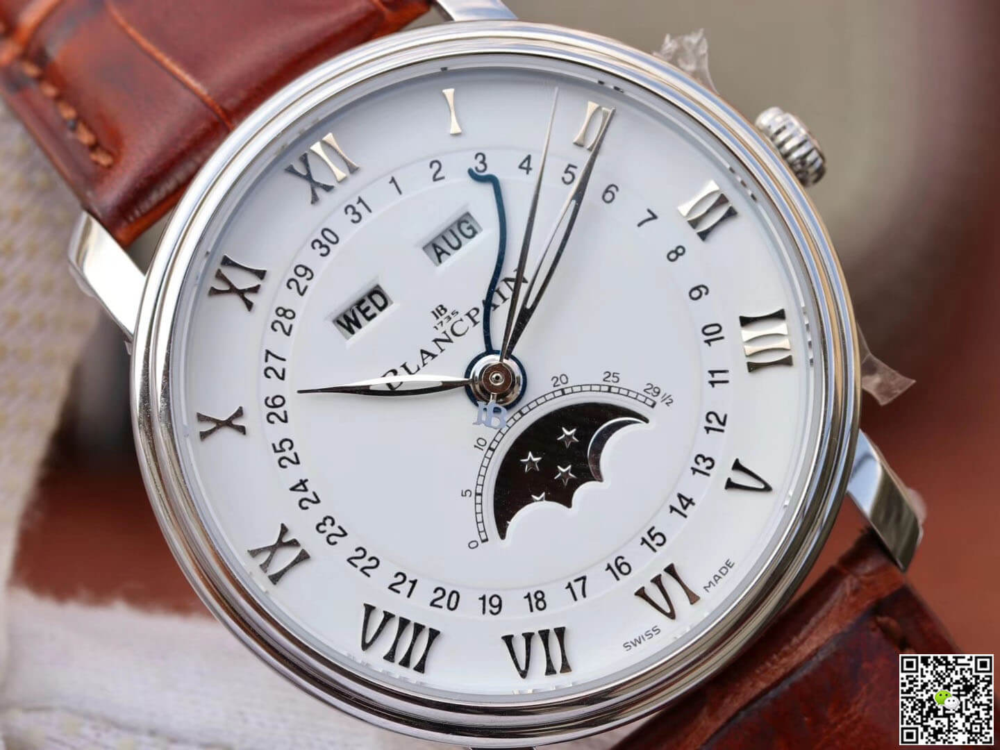Blancpain Villeret 6654 OM Factory V2 White Dial
