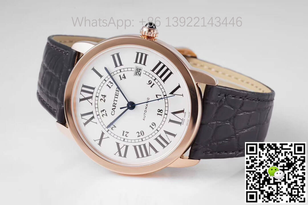 RONDE DE CARTIER W6701009 AF Factory White Dial