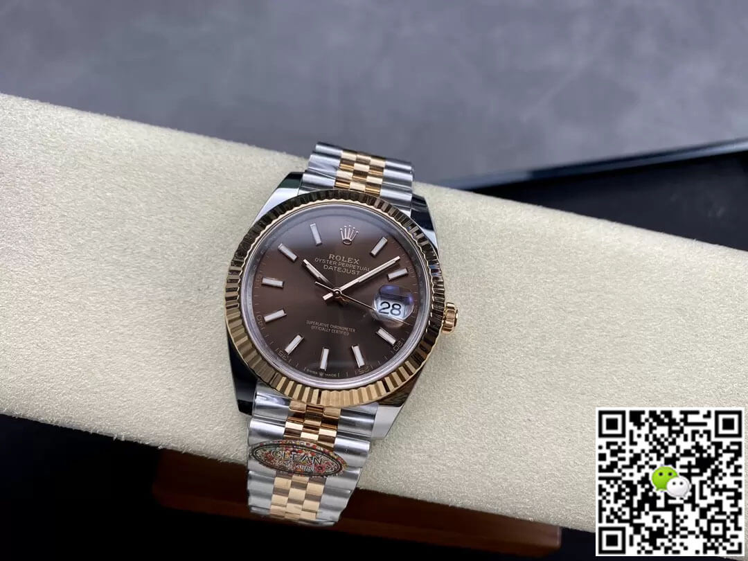 Rolex Datejust 41MM M126331-0002 Clean Factory Rose Gold