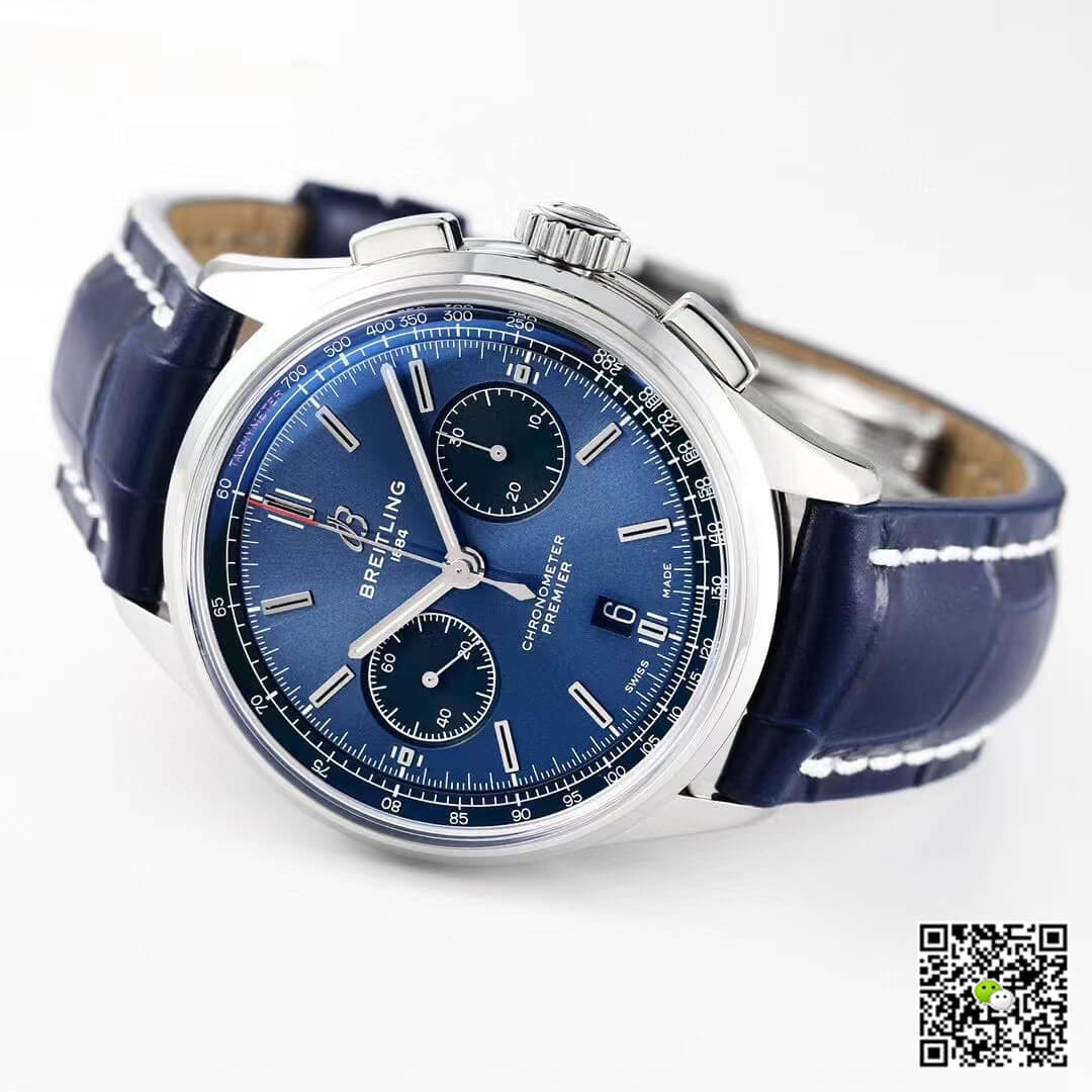 Breitling Premier B01 Chronograph AB0118221C1A1 GF Factory V2 Blue Dial