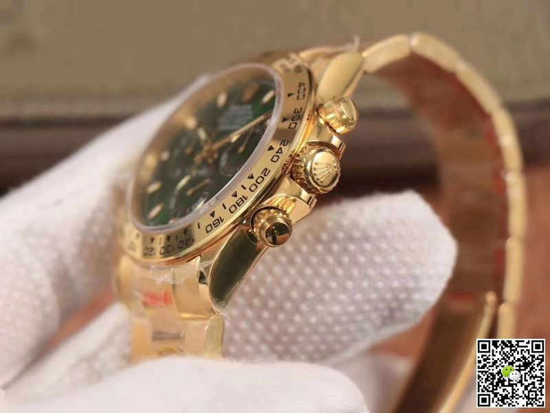 Rolex Daytona M116508-0013 Noob Factory Green Dial 4130 Movement