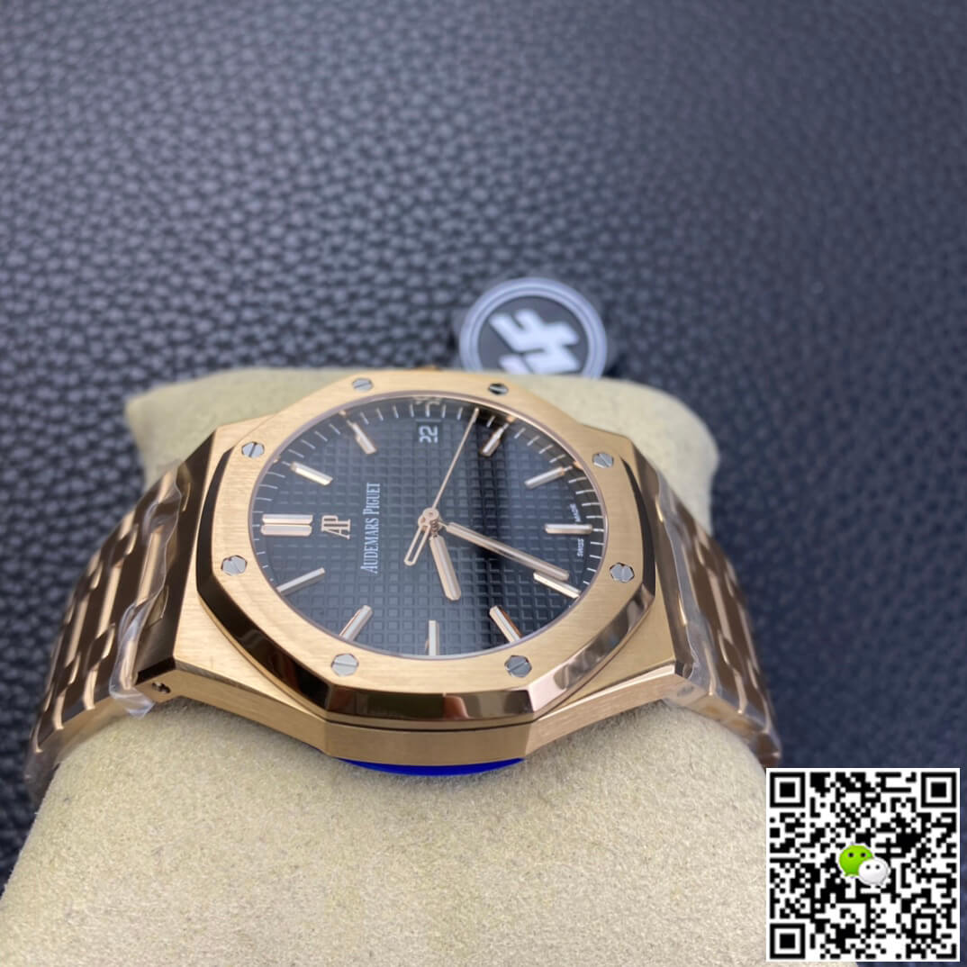 Audemars Piguet Royal Oak 15500OR.OO.1220OR.01 ZF Factory Rose Gold Version Black Dial