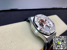 Audemars Piguet Royal Oak Offshore Panda 26170ST.OO.D101CR.02 Black Leather Strap JF Factory V2 White Dial