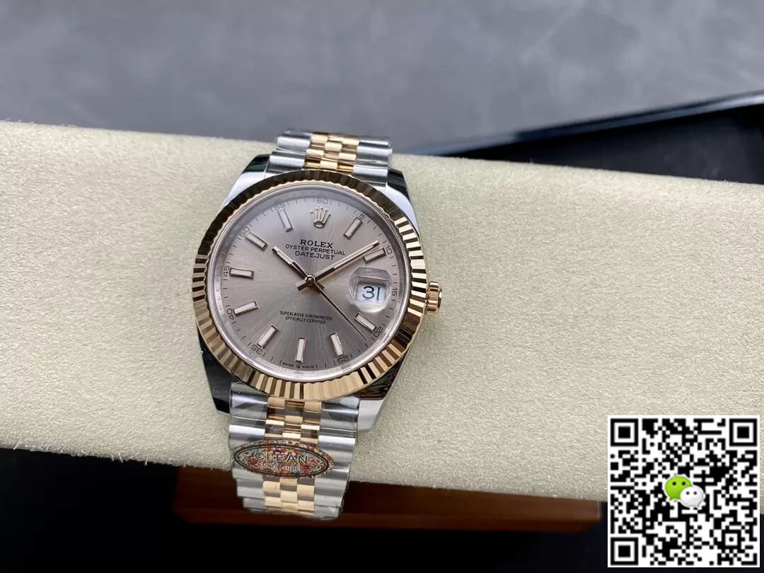 Rolex Datejust 41MM M126331-0010 Clean Factory Rose Gold