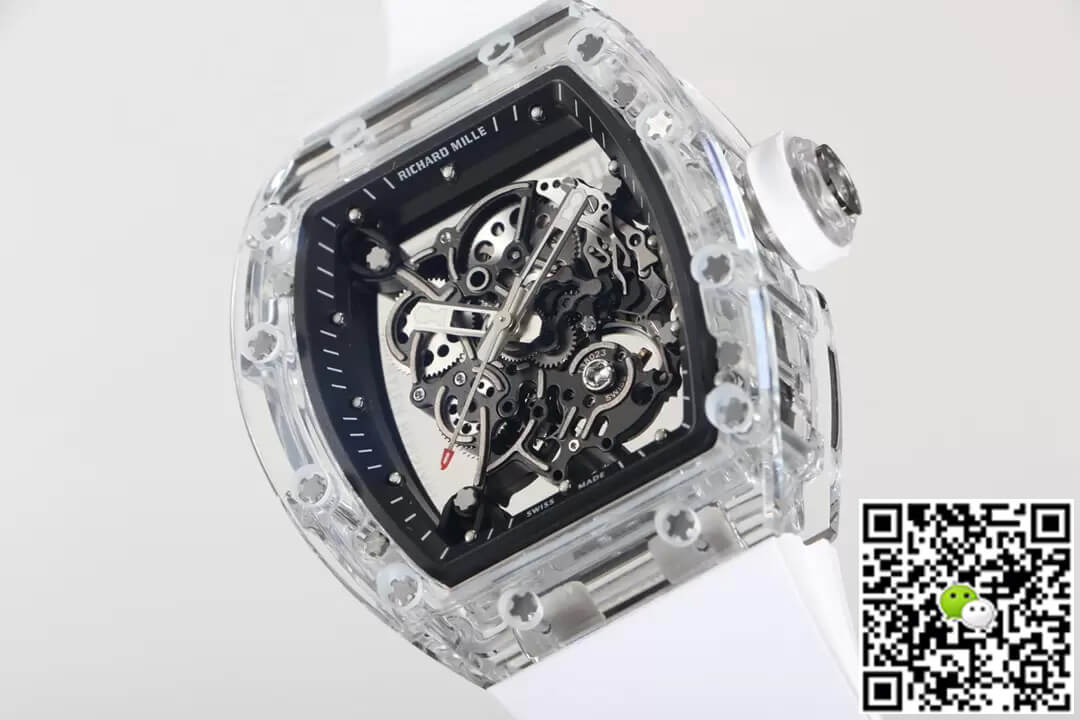 Richard Mille RM055 RM Factory White Strap